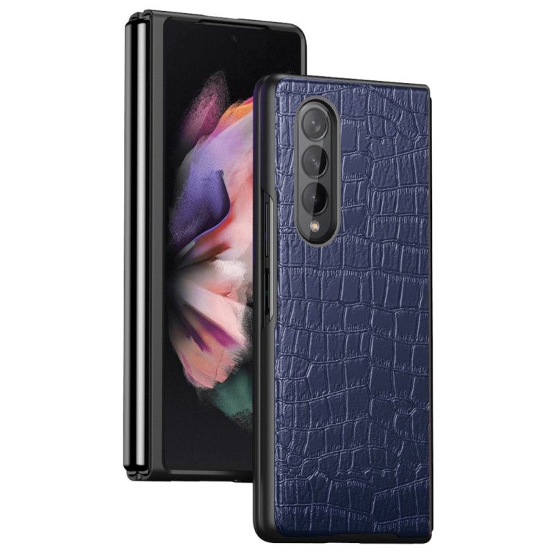 Θήκη Samsung Galaxy Z Fold 4 Κλασικός Κροκόδειλος