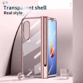 Θήκη Samsung Galaxy Z Fold 4 Παγωμένο Κέλυφος Με Γραφίδα