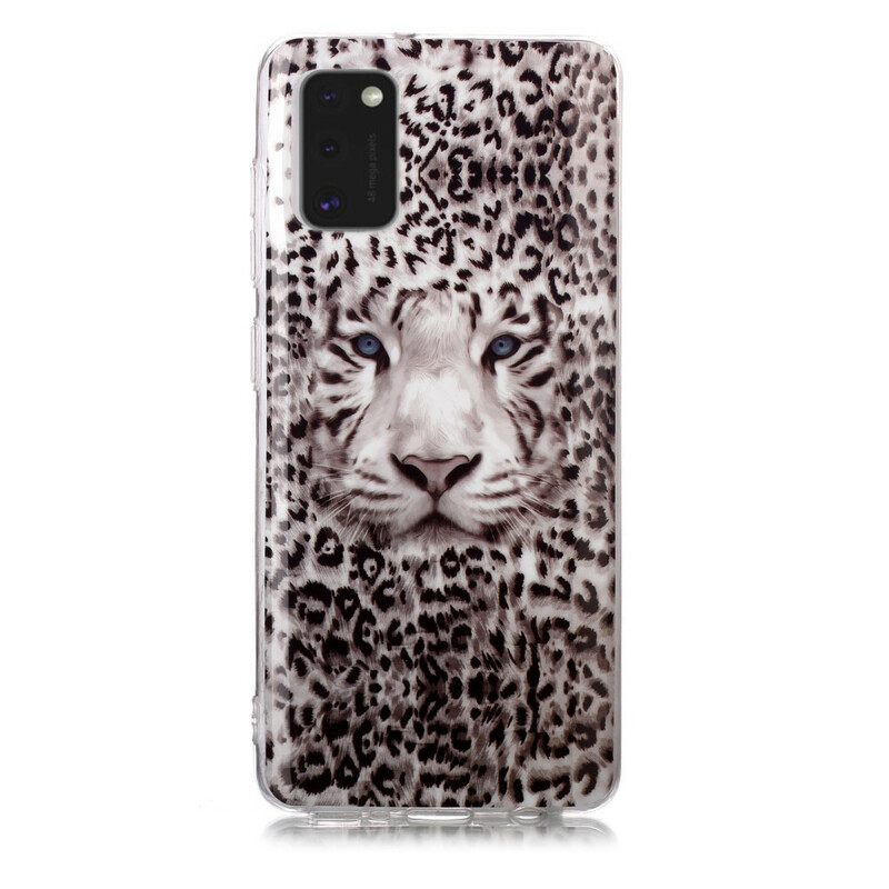 θηκη κινητου Samsung Galaxy A41 Leopard Fluorescent