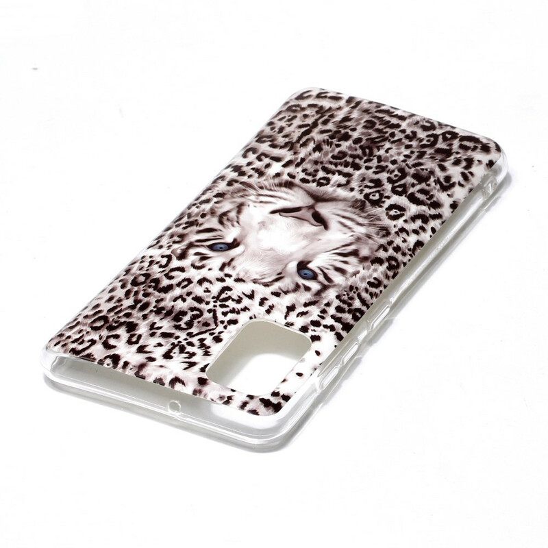 θηκη κινητου Samsung Galaxy A41 Leopard Fluorescent