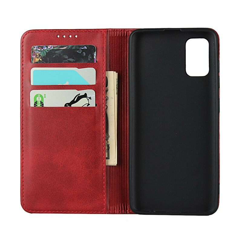 θηκη κινητου Samsung Galaxy A41 Θήκη Flip Style Leather Sobriety