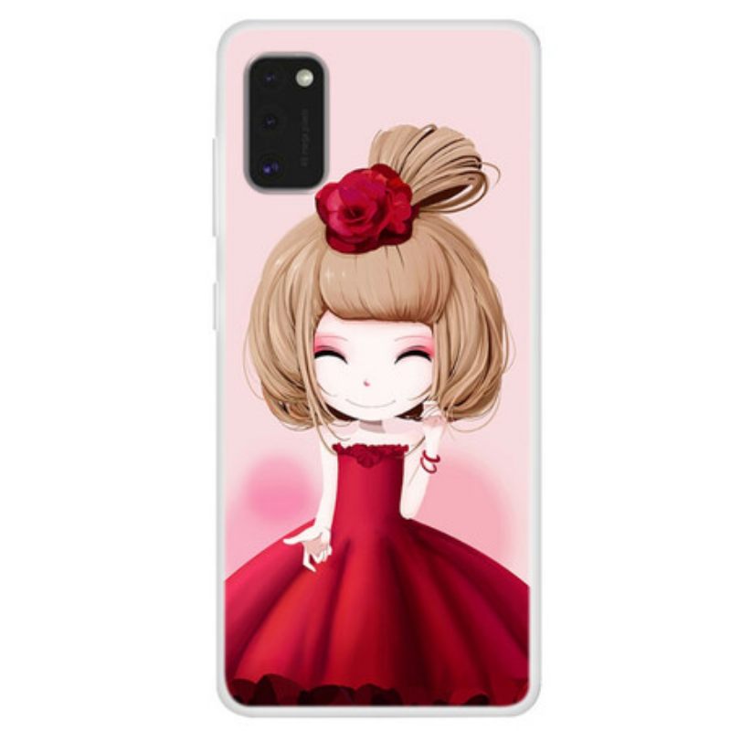 Θήκη Samsung Galaxy A41 Manga Lady