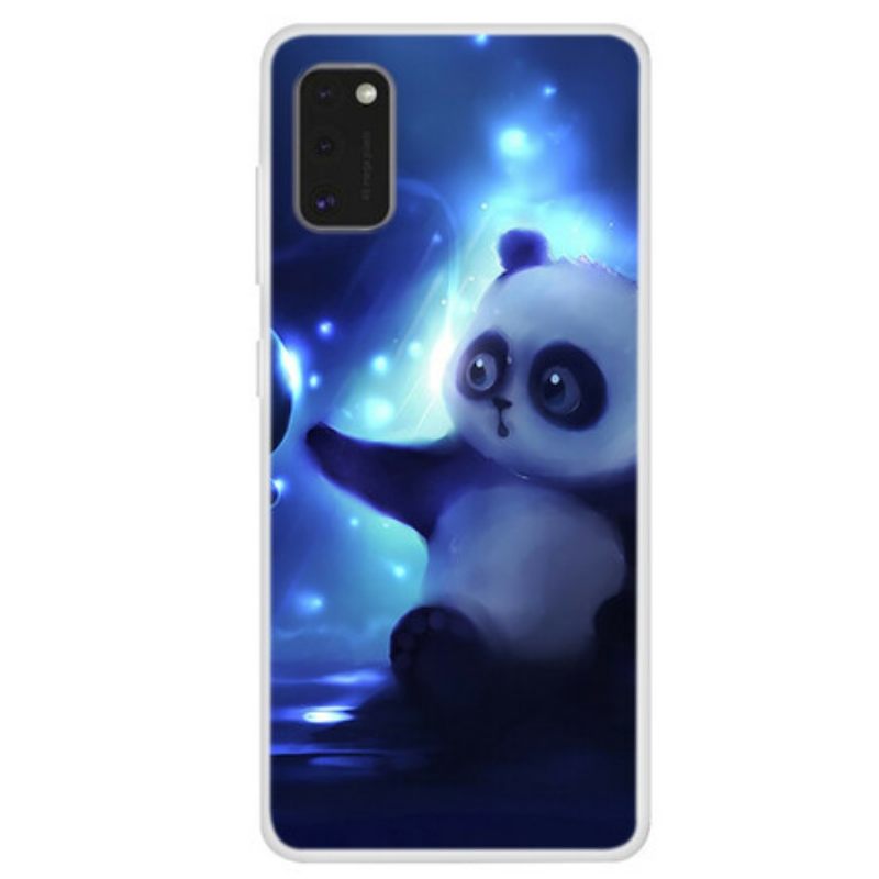 Θήκη Samsung Galaxy A41 Το Panda Στο Διάστημα