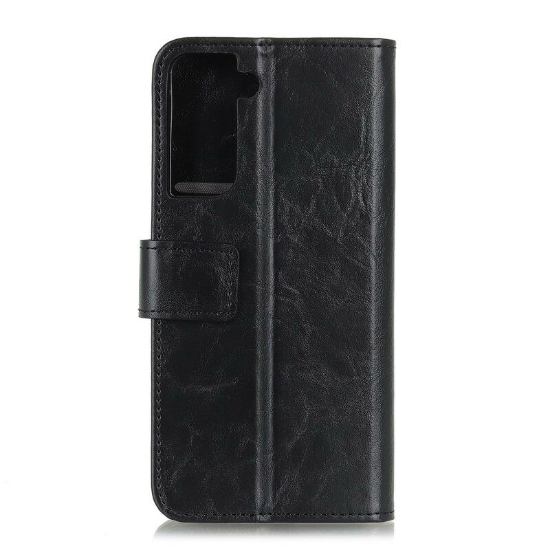 δερματινη θηκη Samsung Galaxy S21 5G Khazneh Elegance Leather Style