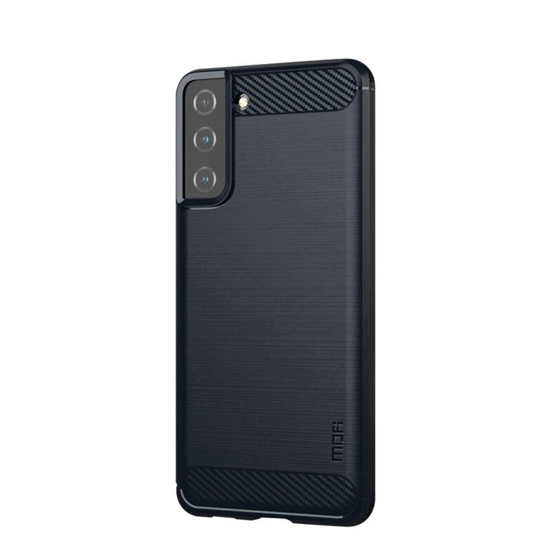 θηκη κινητου Samsung Galaxy S21 5G Mofi Brushed Carbon Fiber