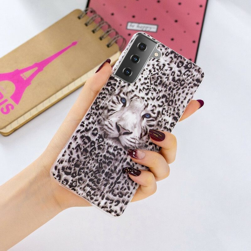 Θήκη Samsung Galaxy S21 5G Leopard Fluorescent