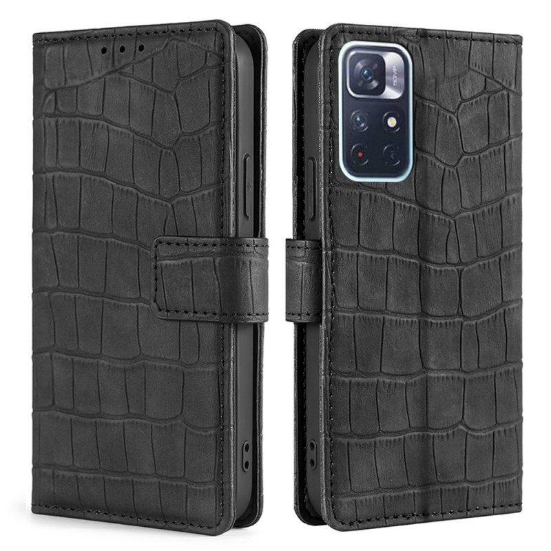 δερματινη θηκη Poco M4 Pro 5G Skin-touch Crocodile