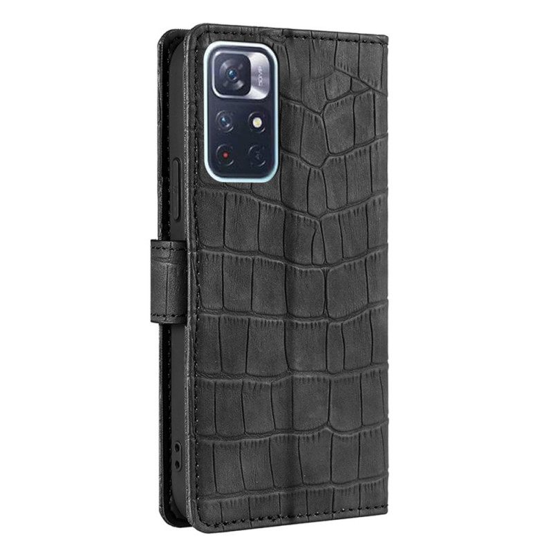 δερματινη θηκη Poco M4 Pro 5G Skin-touch Crocodile