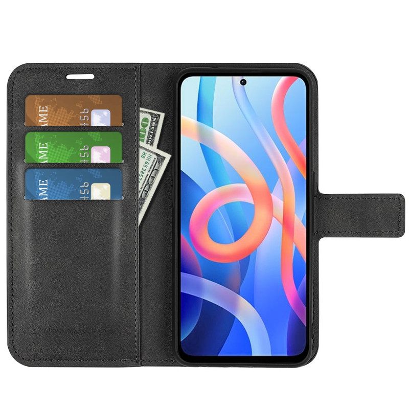 Κάλυμμα Poco M4 Pro 5G Faux Leather Design Plus