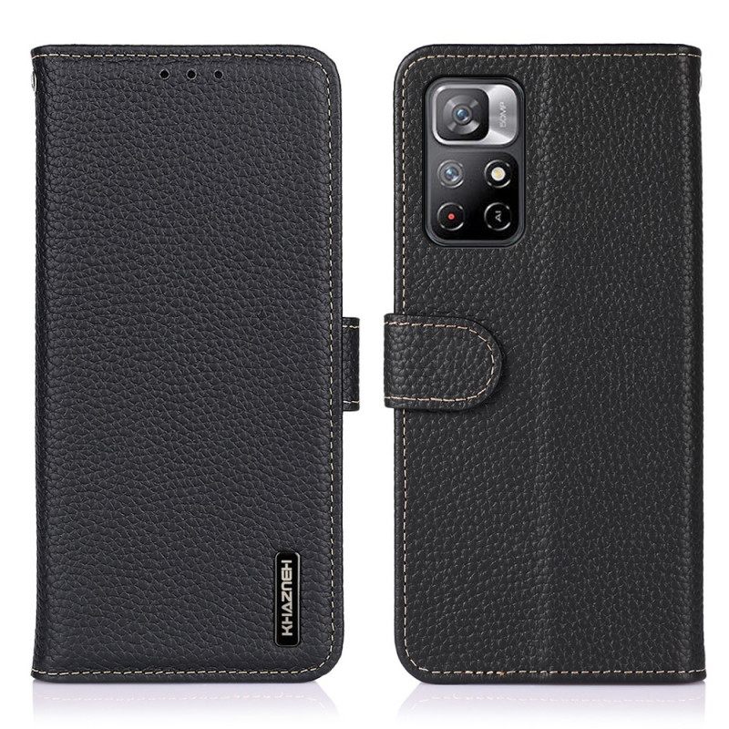 Κάλυμμα Poco M4 Pro 5G Khazneh Lychee Leather