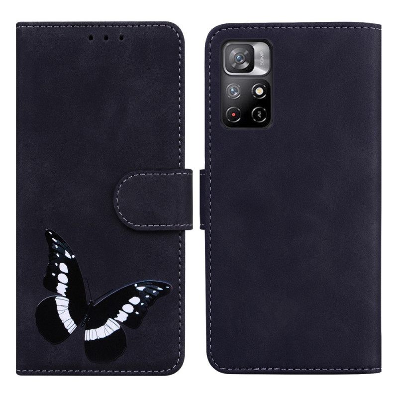 Κάλυμμα Poco M4 Pro 5G Skin-touch Butterfly