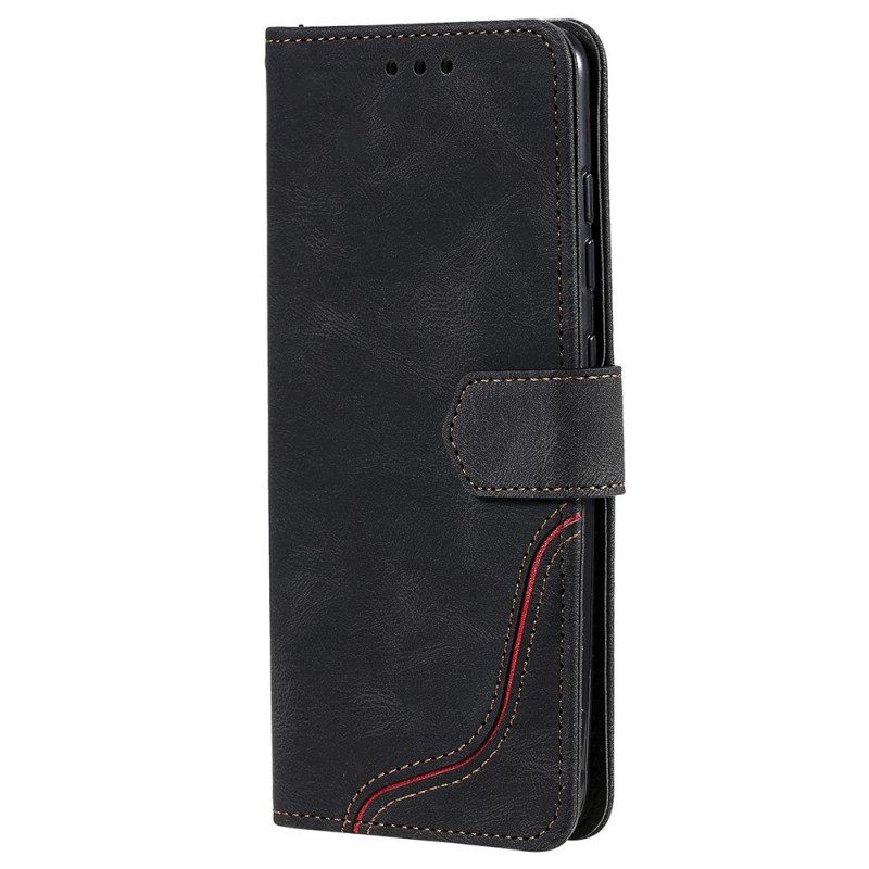 Κάλυμμα Poco M4 Pro 5G Skin-touch Split Leather