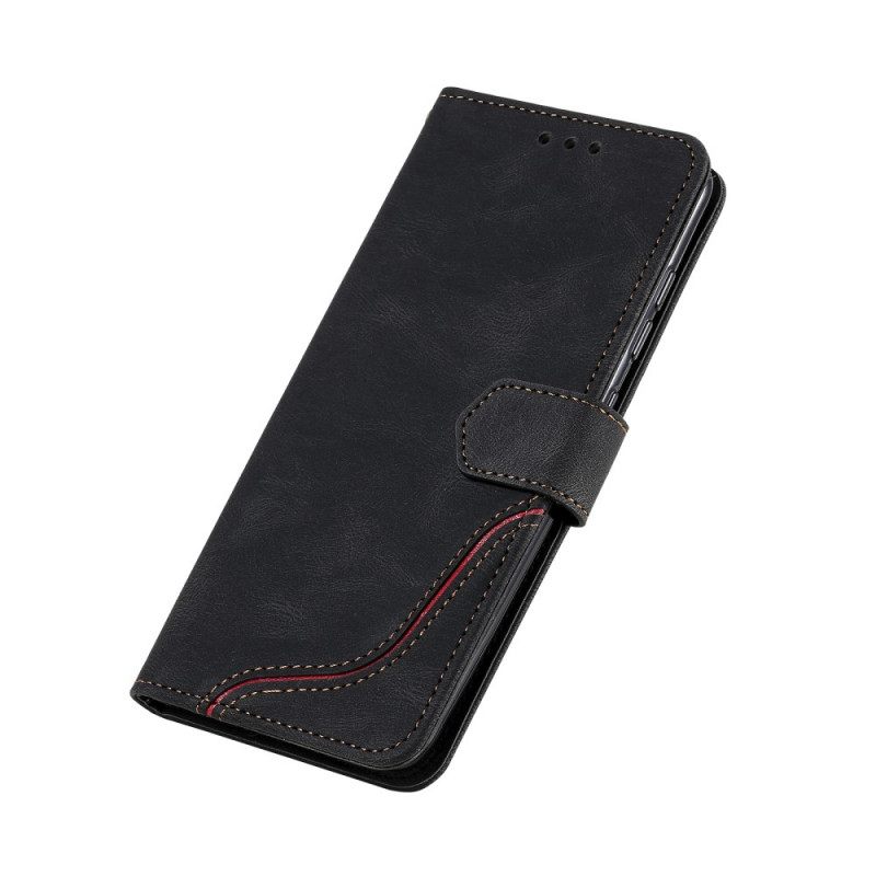 Κάλυμμα Poco M4 Pro 5G Skin-touch Split Leather