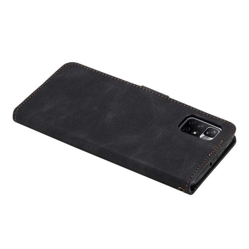 Κάλυμμα Poco M4 Pro 5G Skin-touch Split Leather