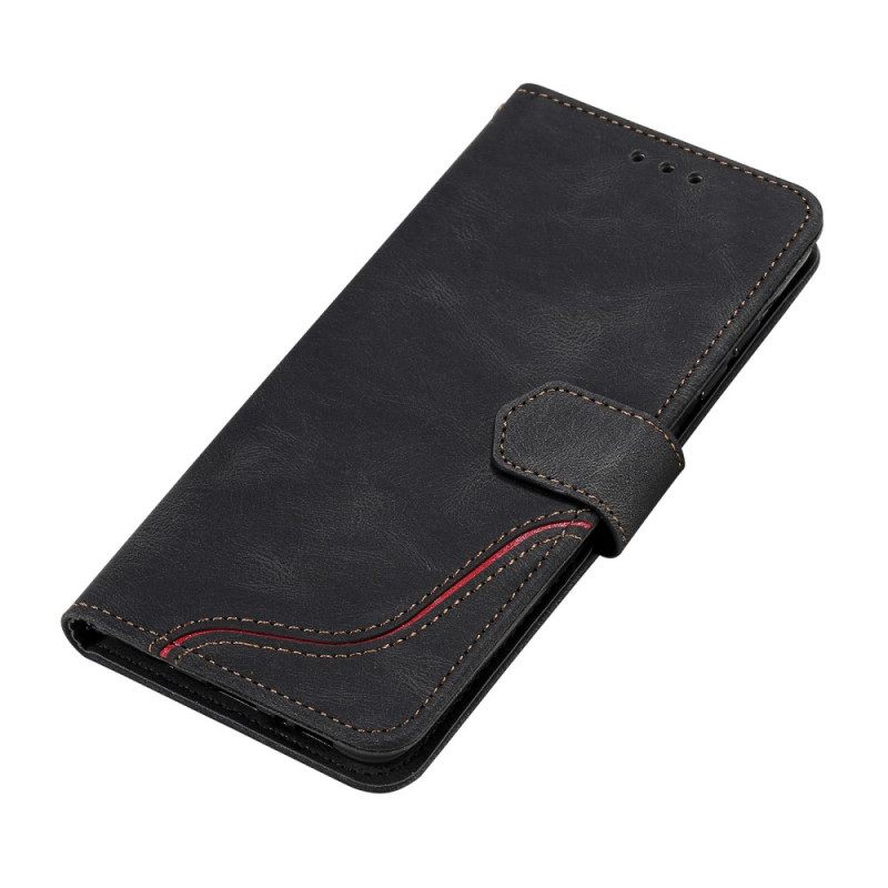 Κάλυμμα Poco M4 Pro 5G Skin-touch Split Leather