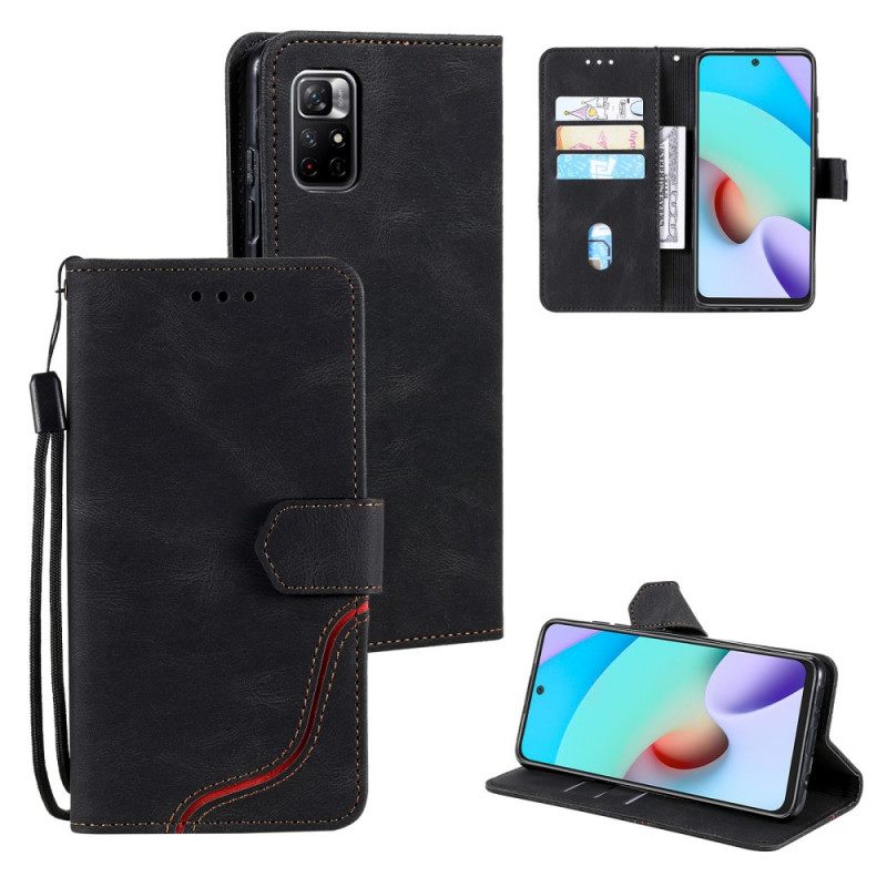 Κάλυμμα Poco M4 Pro 5G Skin-touch Split Leather