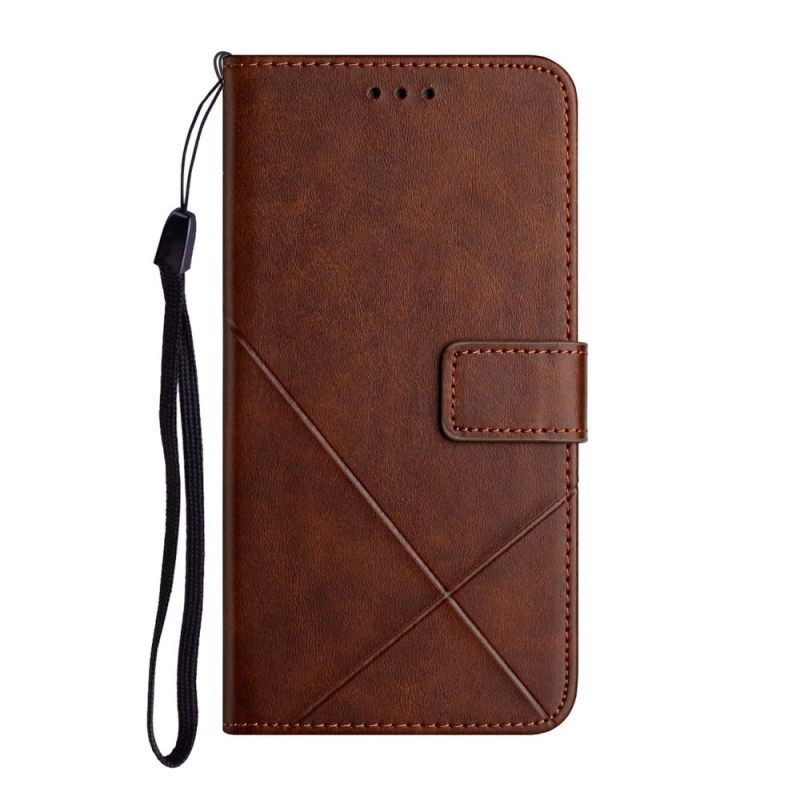 Κάλυμμα Poco M4 Pro 5G X Design Geo Leather Style