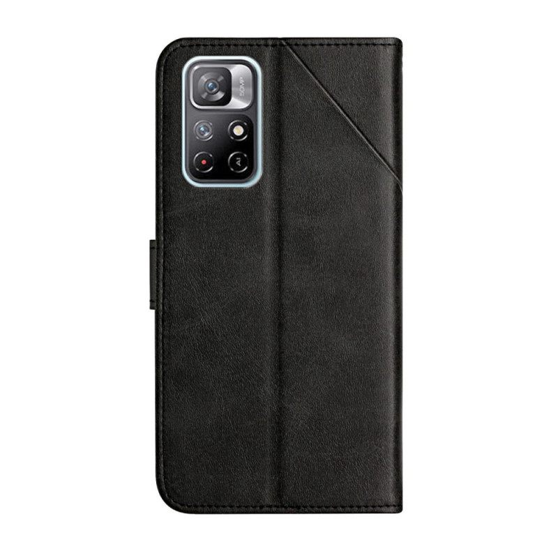 Κάλυμμα Poco M4 Pro 5G X Design Geo Leather Style