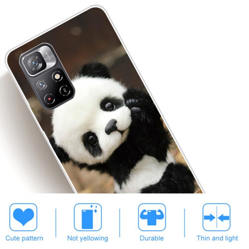 Θήκη Poco M4 Pro 5G Ευέλικτο Panda