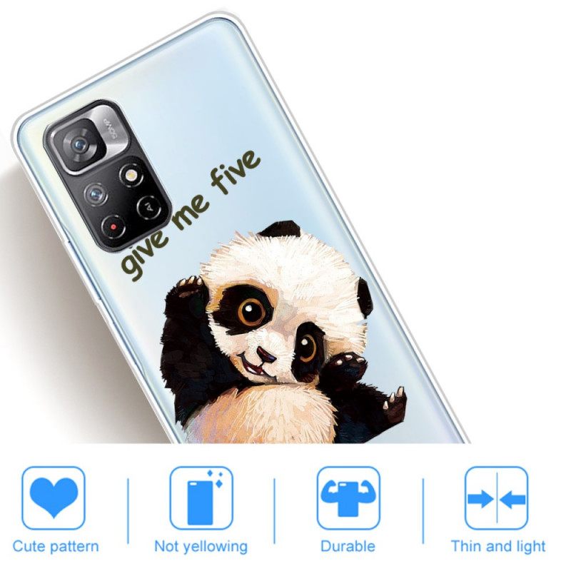 Θήκη Poco M4 Pro 5G Panda Give Me Five