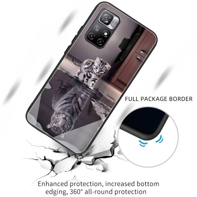 Θήκη Poco M4 Pro 5G Tempered Glass Ερνέστος Ο Τίγρης