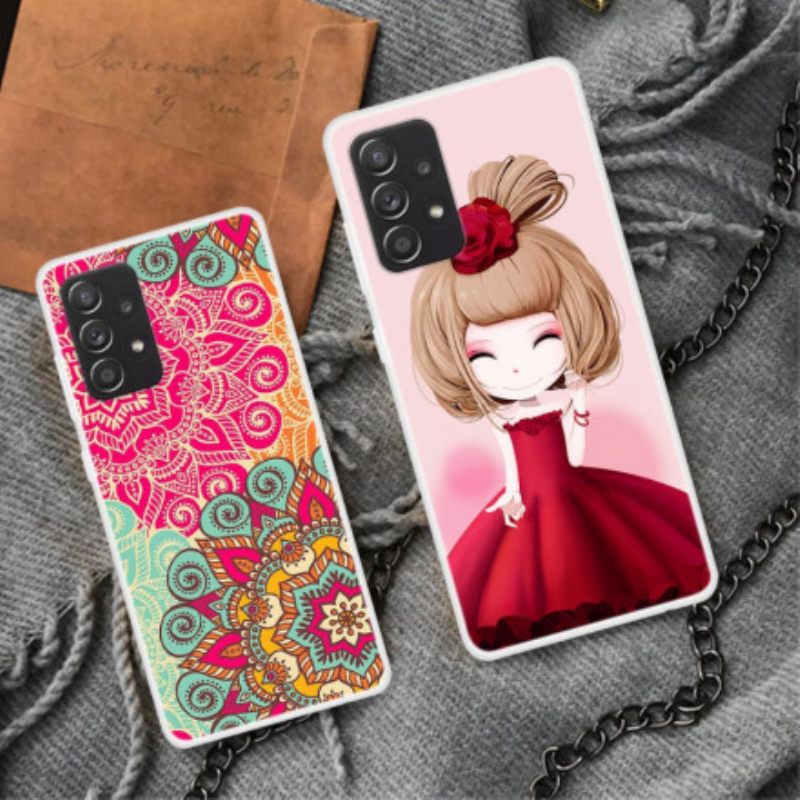 Θήκη Samsung Galaxy A52 4G / A52 5G / A52s 5G Manga Lady