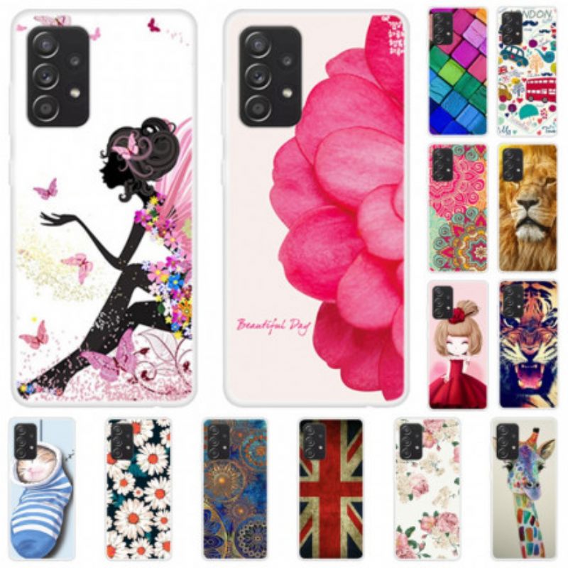 Θήκη Samsung Galaxy A52 4G / A52 5G / A52s 5G Manga Lady