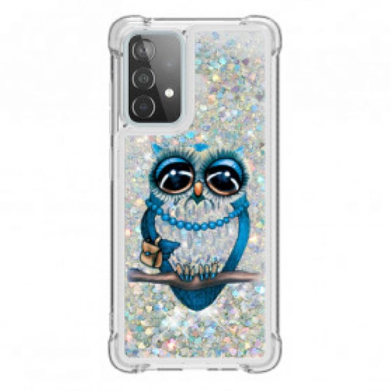 Θήκη Samsung Galaxy A52 4G / A52 5G / A52s 5G Miss Owl Sequins