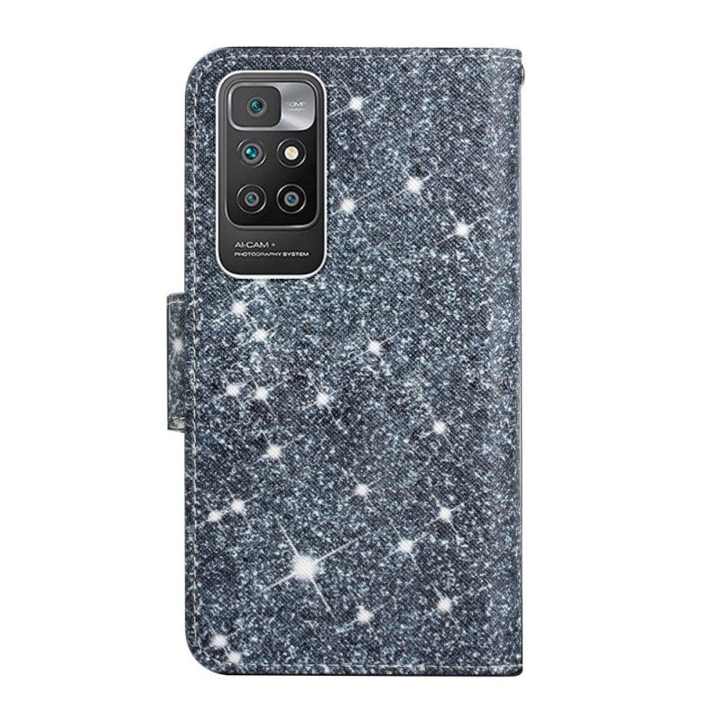 Κάλυμμα Xiaomi Redmi 10 με κορδονι Strappy Sequins