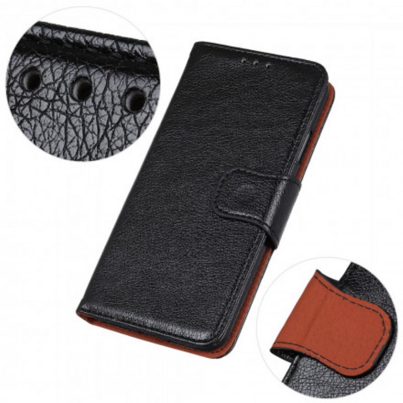 Θήκη Flip Xiaomi Redmi 10 Split Nappa Leather