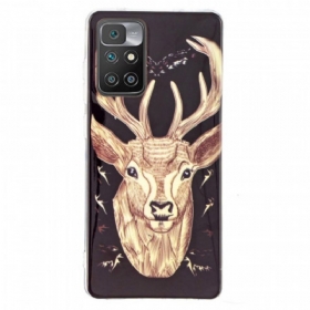 θηκη κινητου Xiaomi Redmi 10 Fluorescent Majestic Deer