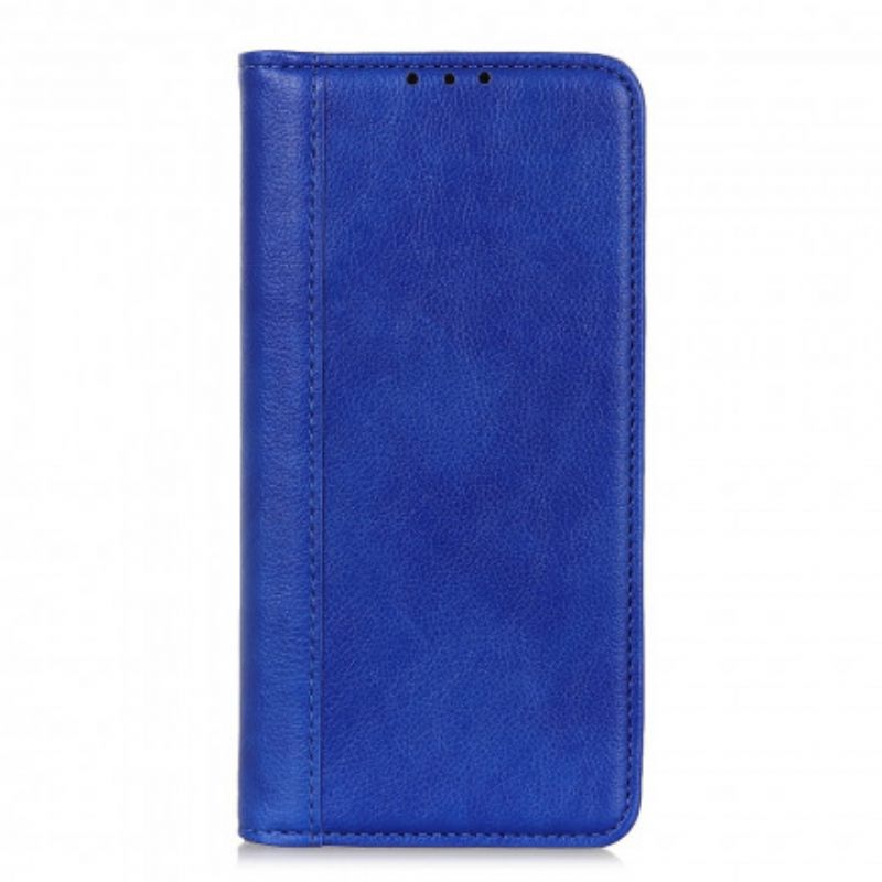 θηκη κινητου Xiaomi Redmi 10 Θήκη Flip Elegance Split Leather Litchi