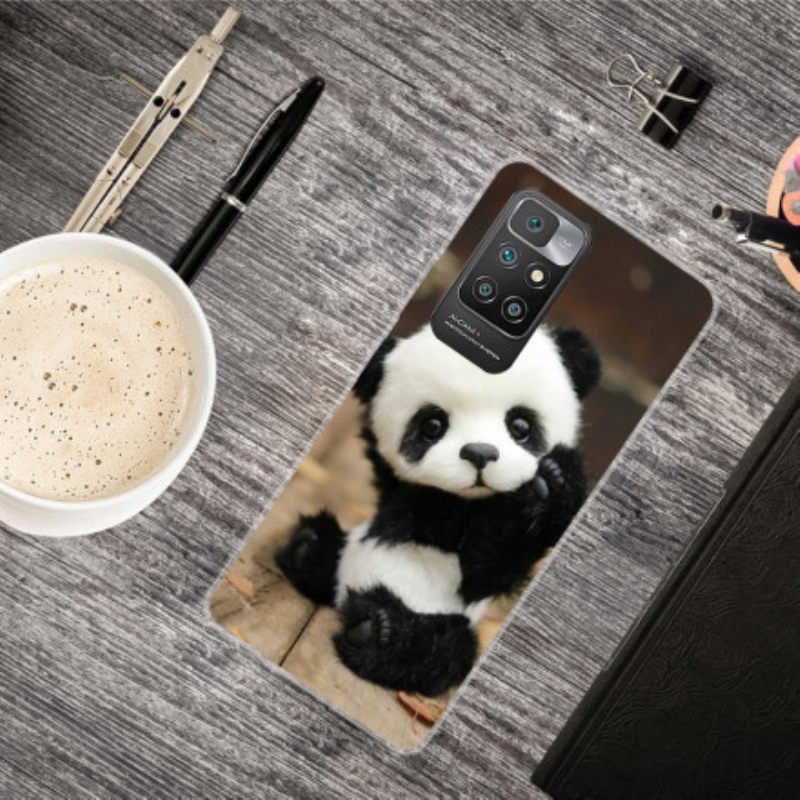 Θήκη Xiaomi Redmi 10 Ευέλικτο Panda