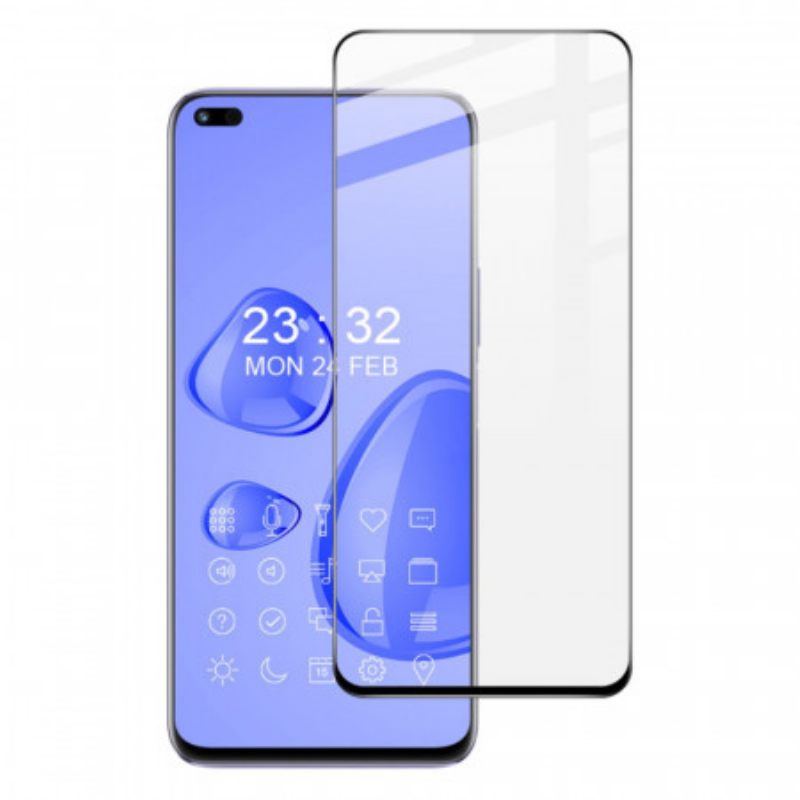 Honor 50 Lite / Huawei Nova 8I Black Edge Tempered Glass Screen Protector