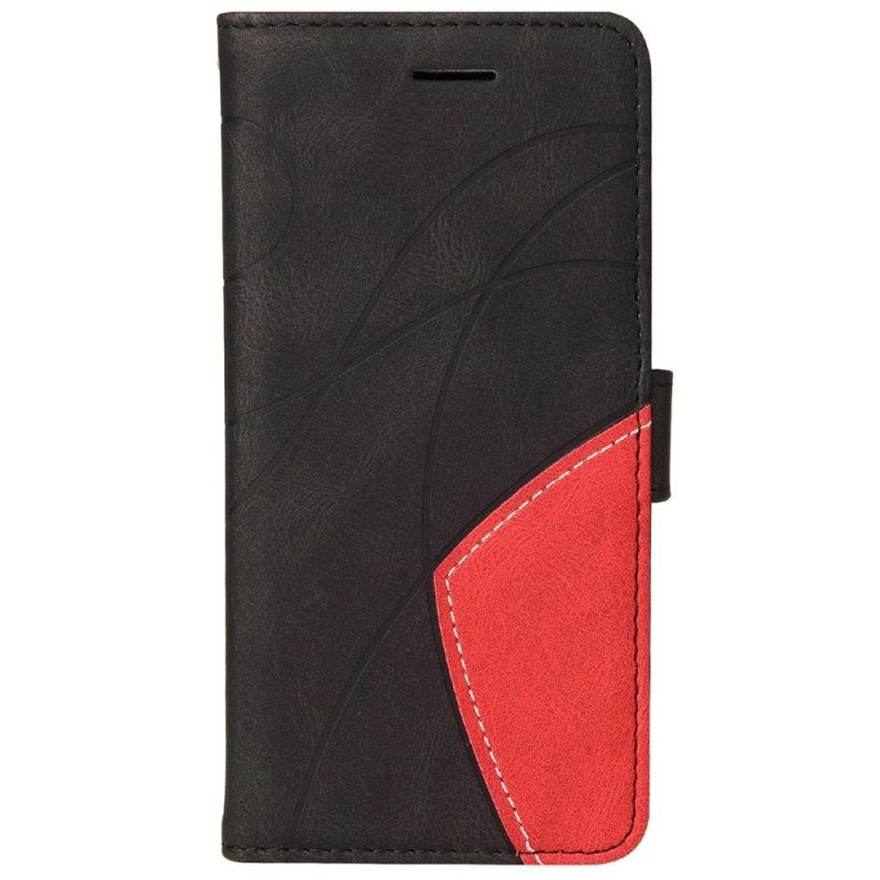 Θήκη Flip Honor 50 Lite Δίχρωμο Signature Faux Leather