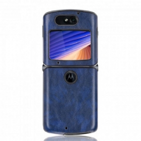 θηκη κινητου Motorola Razr 5G Συνθετικό Δέρμα Lychee