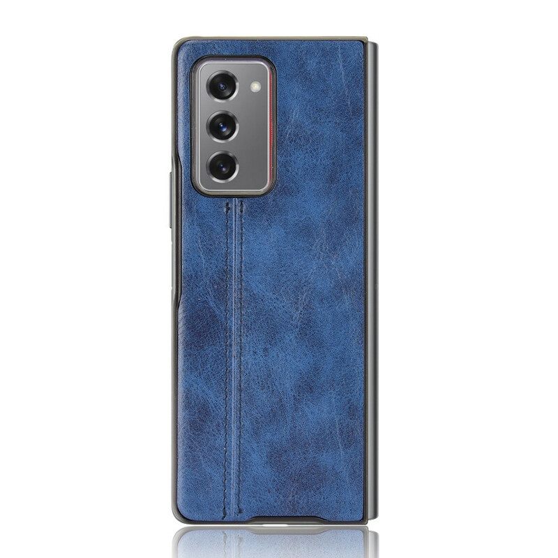 Θήκη Samsung Galaxy Z Fold 2 Couture Δερμάτινο Εφέ