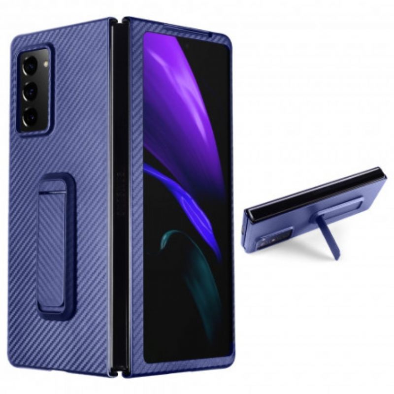 Θήκη Samsung Galaxy Z Fold 2 Με Υφή Με Υποστήριξη Hands-free