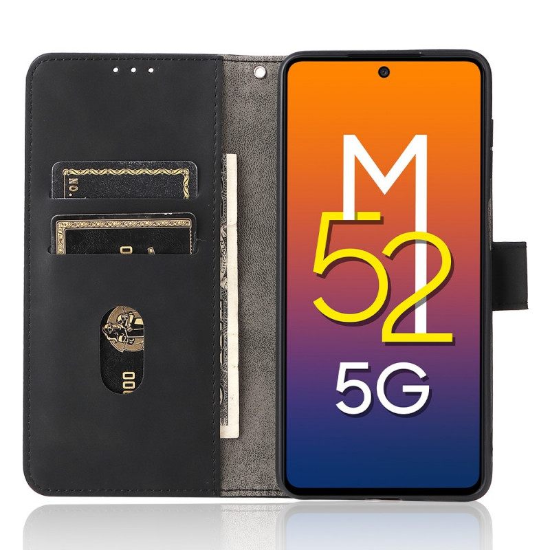 Κάλυμμα Samsung Galaxy M52 5G Επένδυση Δέρματος