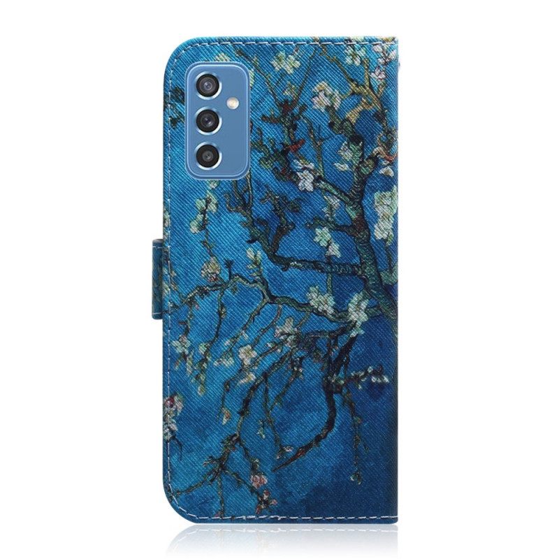 Κάλυμμα Samsung Galaxy M52 5G Midnight Lily Of The Valley