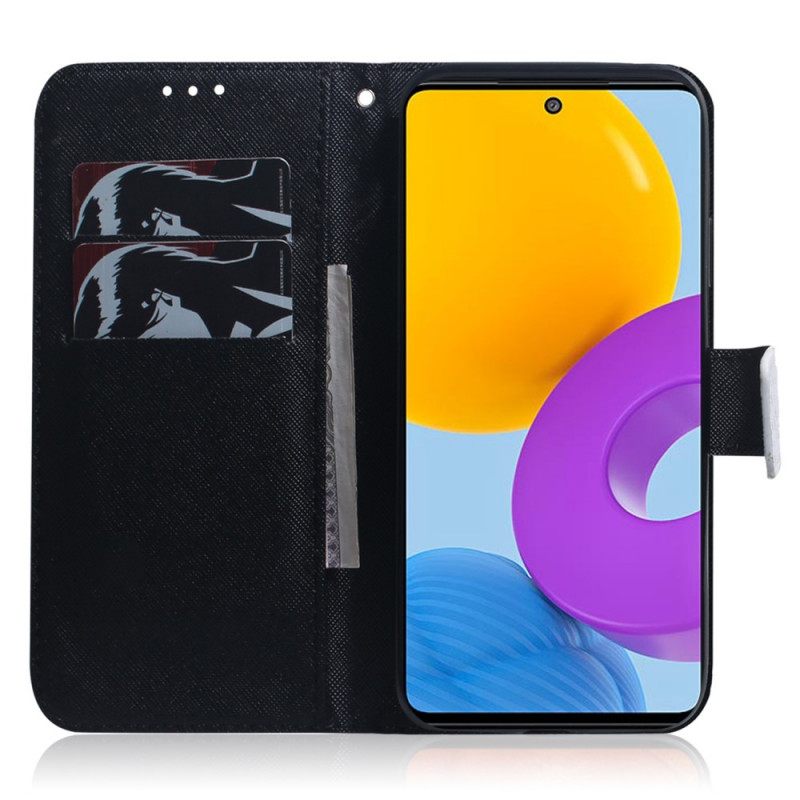 Θήκη Flip Samsung Galaxy M52 5G Midnight Cub