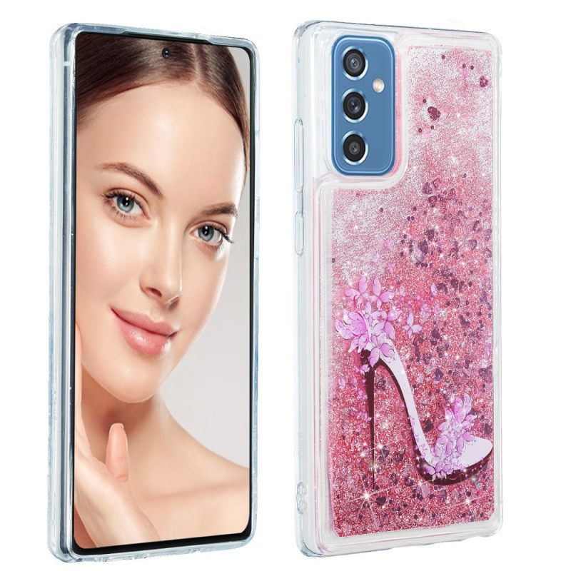 θηκη κινητου Samsung Galaxy M52 5G Αφρώδη Glitter