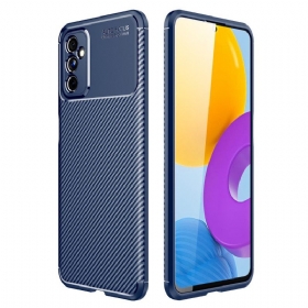 θηκη κινητου Samsung Galaxy M52 5G Ευέλικτη Υφή Από Ίνες Άνθρακα