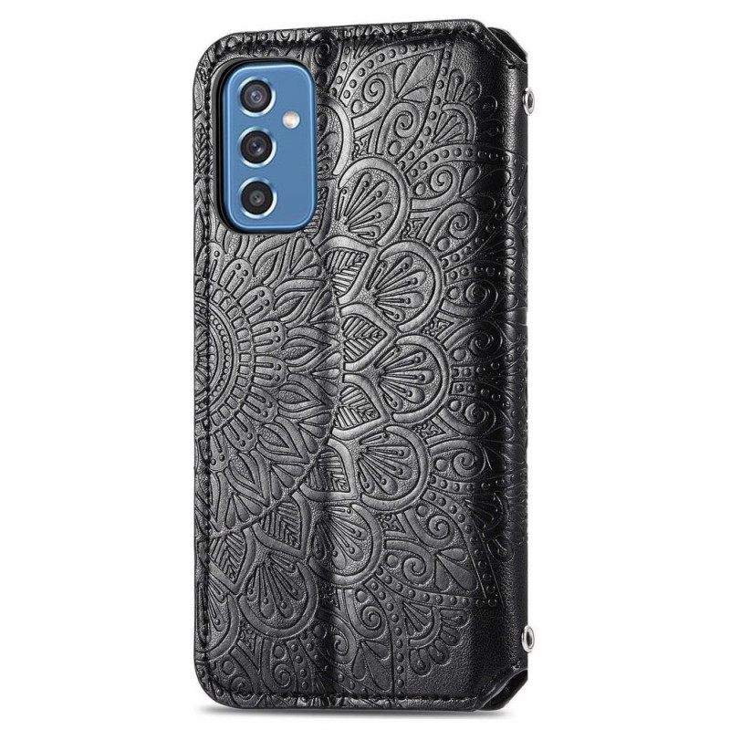 θηκη κινητου Samsung Galaxy M52 5G Θήκη Flip Faux Leather Antique