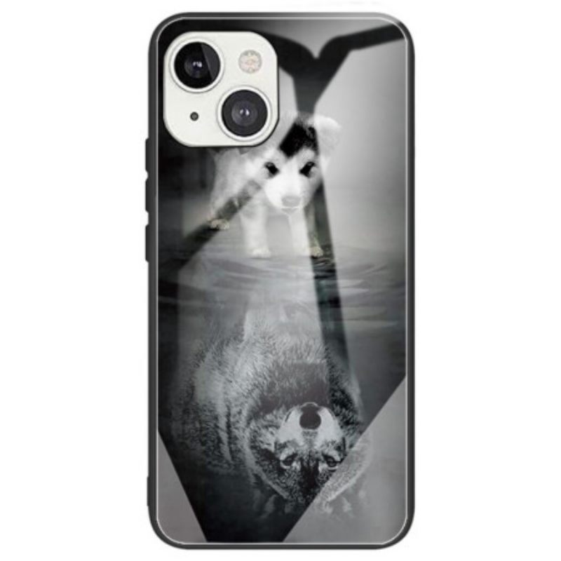 Θήκη iPhone 14 Puppy Dream Tempered Glass