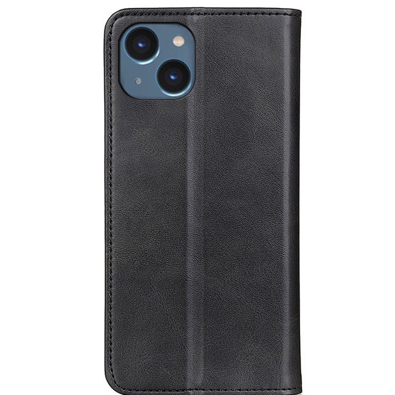 θηκη κινητου iPhone 14 Θήκη Flip Elegance Split Leather