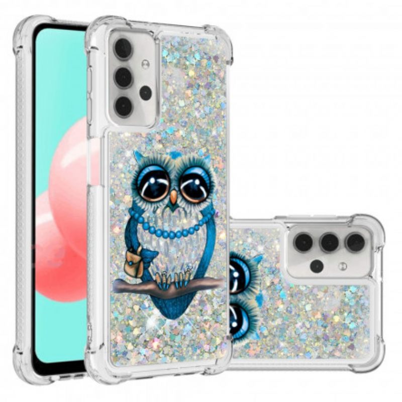 θηκη κινητου Samsung Galaxy A32 5G Miss Owl Sequins