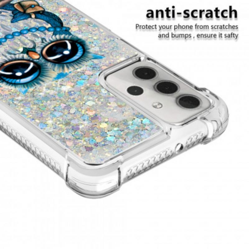 θηκη κινητου Samsung Galaxy A32 5G Miss Owl Sequins