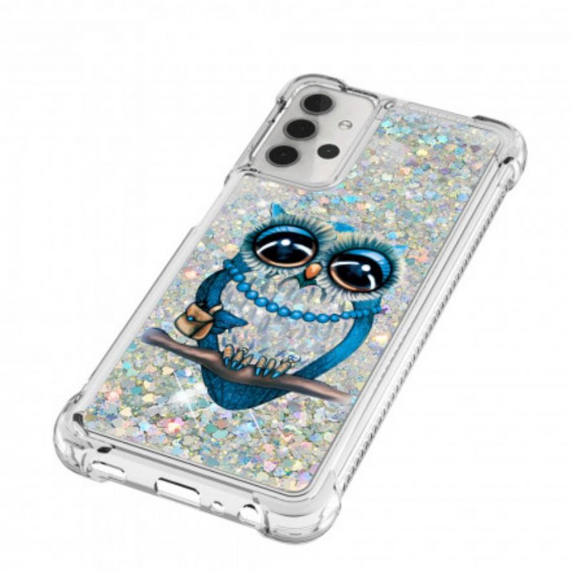 θηκη κινητου Samsung Galaxy A32 5G Miss Owl Sequins