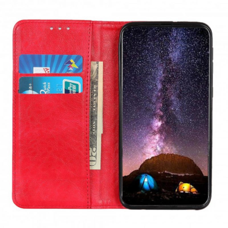 θηκη κινητου Samsung Galaxy A32 5G Θήκη Flip Split Leather Υφή